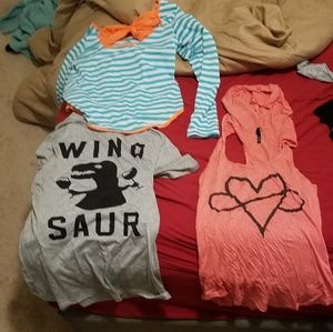 3 shirts
